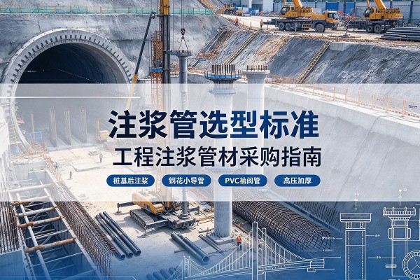 盐边注浆管选型标准