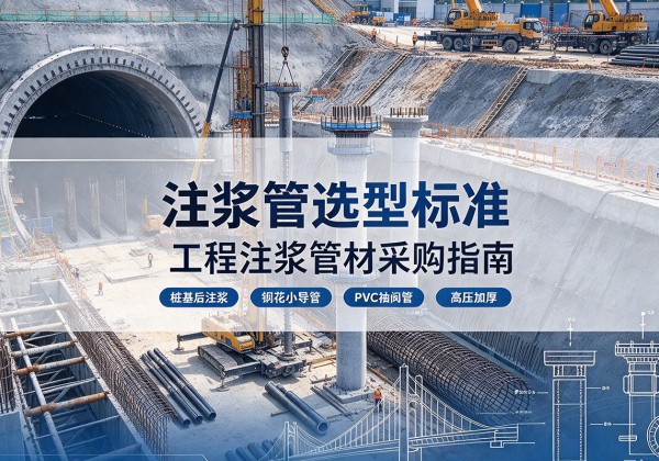 盐边注浆管选型标准